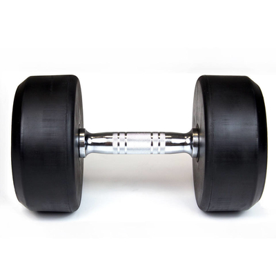Peralatan Fitness Dumbbell Gym Round Head Rubber Coated