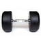 Peralatan Fitness Dumbbell Gym Round Head Rubber Coated