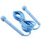 Weighted Speed Sport Steel Cable Skipping Rope Pvc Jumping Rope Blue