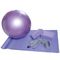 Strap Block Pvc Massage Ball 5 IN1 55cm Yoga Ball Set Gym Block Strap